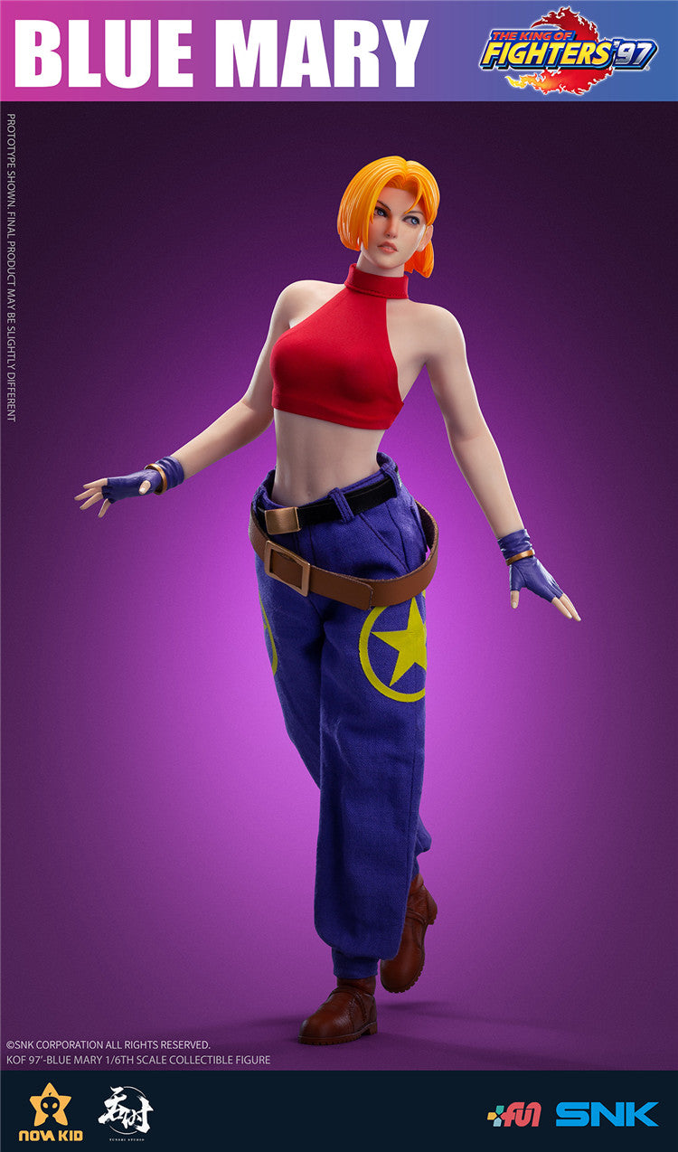 Tunshi Studio King of Fighters '97 Blue Mary 1/6 Scale Figure (In Stock)
