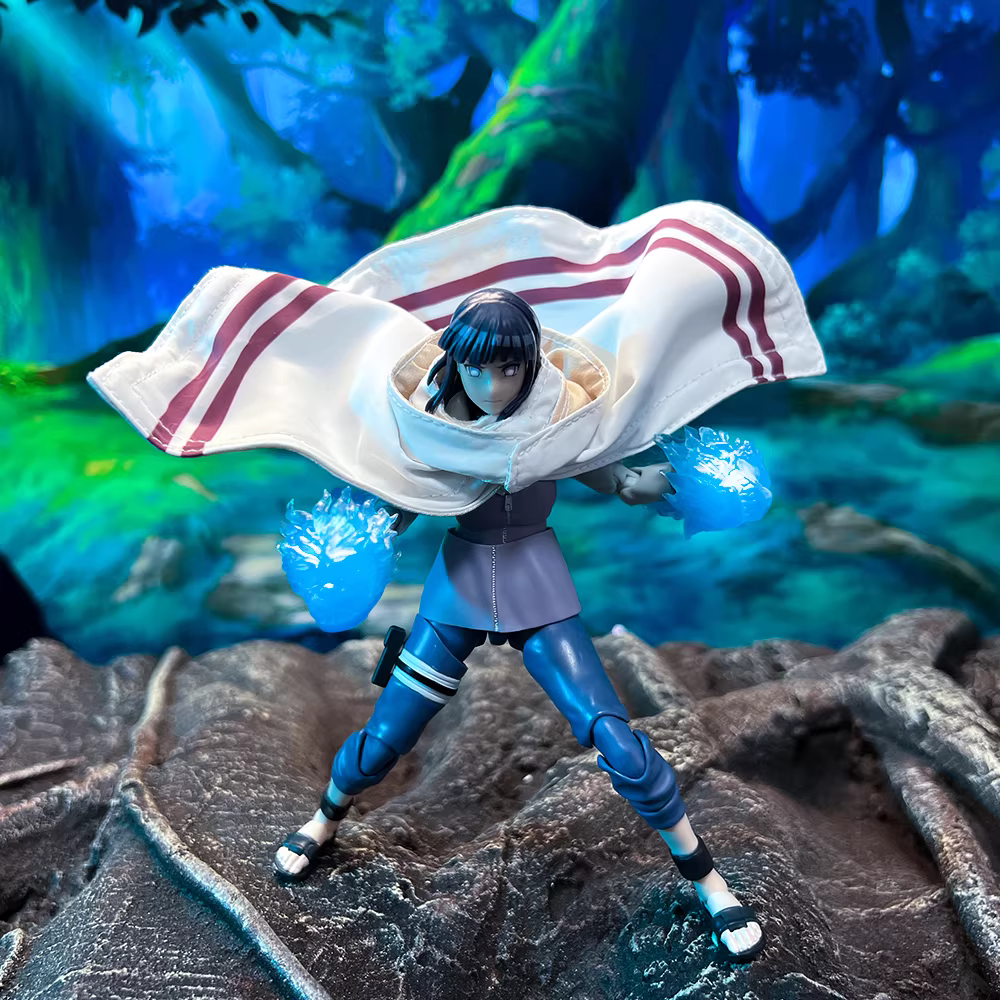 Custom 1/12 Clothing Naruto Team Cloak for SHF Naruto Hinata and Sakura