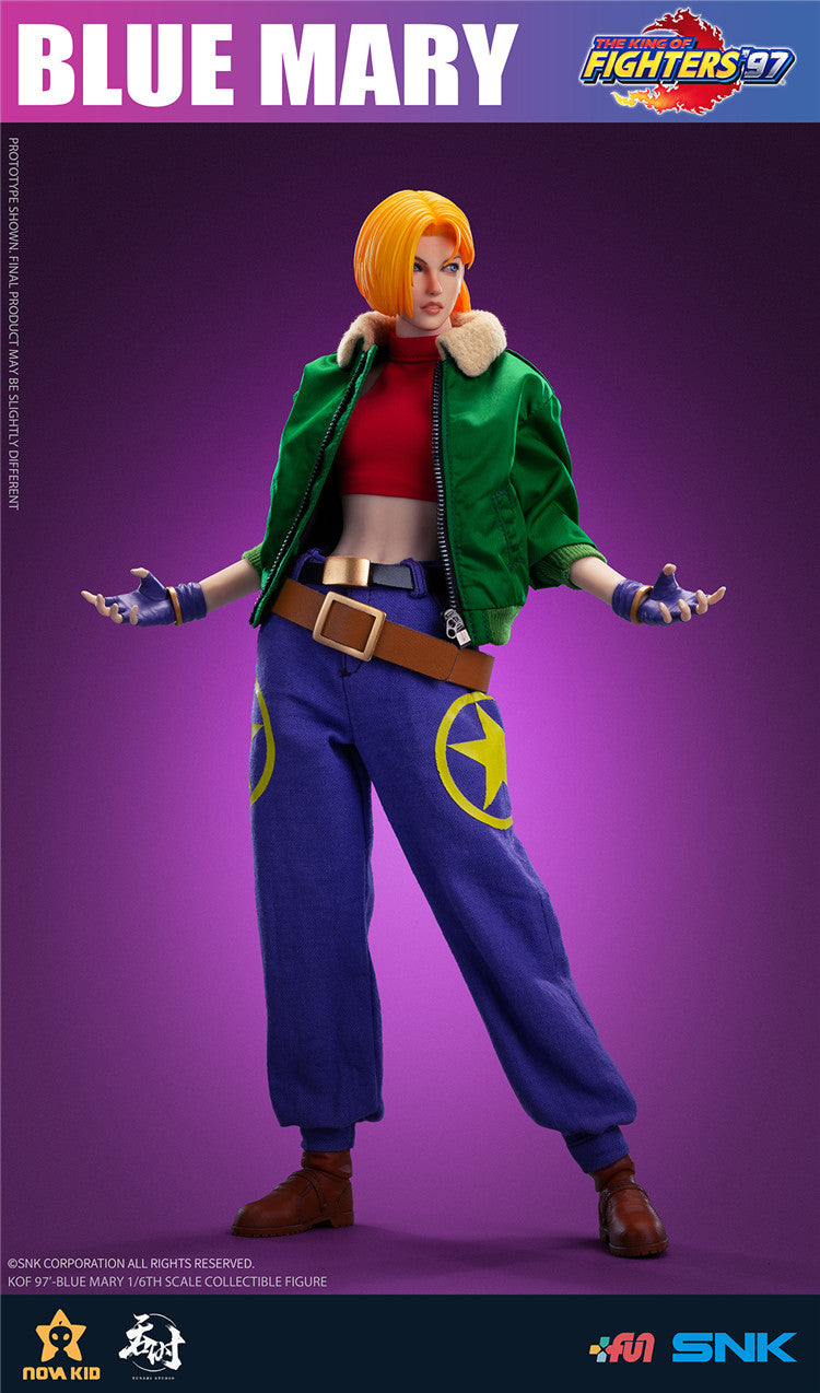 Tunshi Studio King of Fighters '97 Blue Mary 1/6 Scale Figure (In Stock)