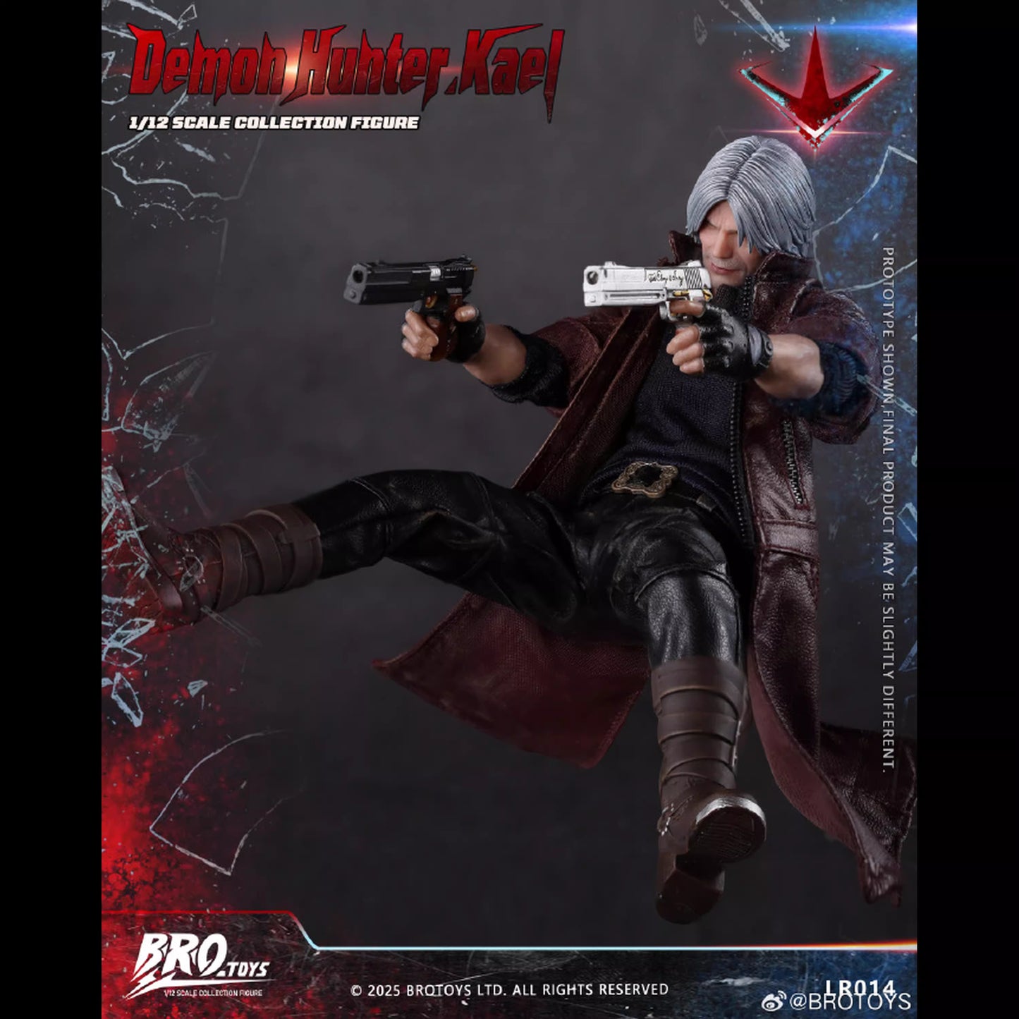 (Pre-Order) BroToys Demon Hunter Kael 1/12 Scale Action Figure