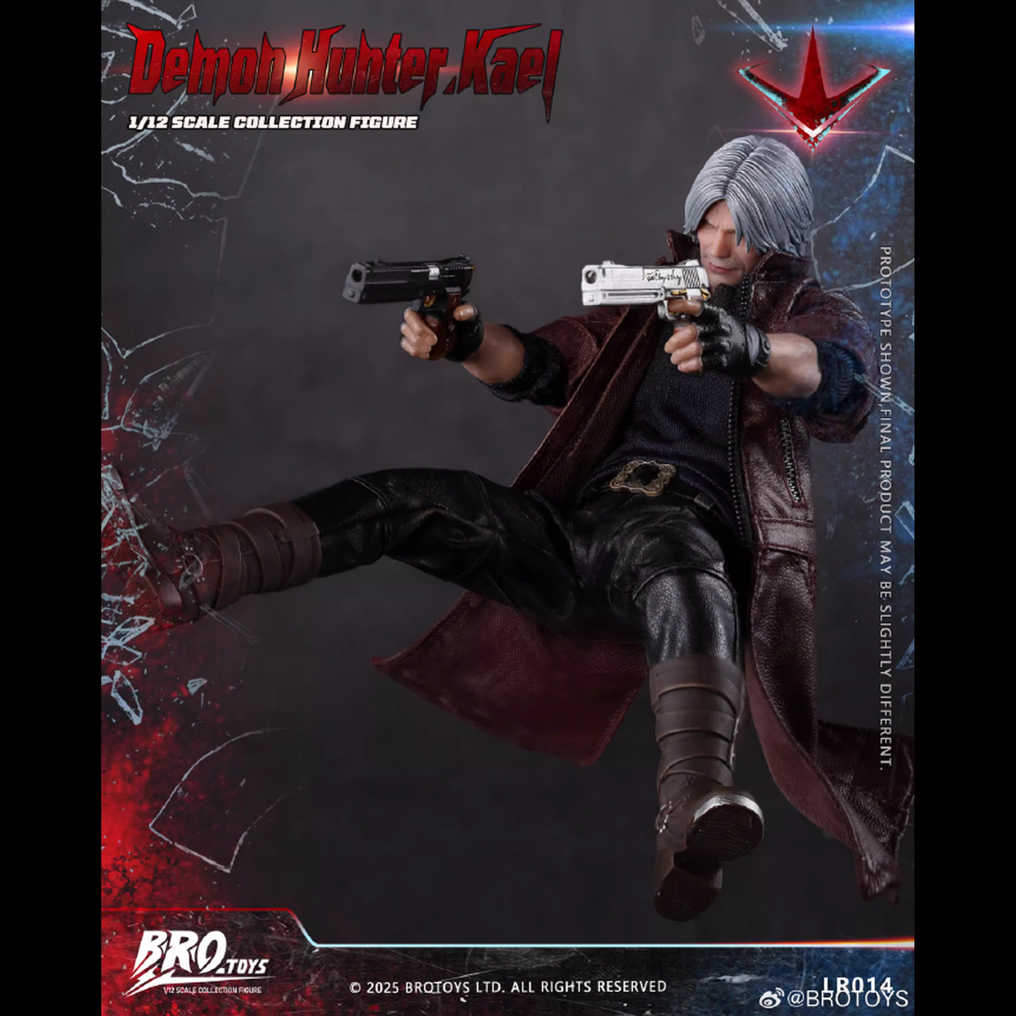 (Pre-Order) BroToys Demon Hunter Kael 1/12 Scale Action Figure