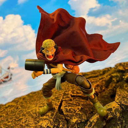 Custom 1/12 Clothing Cloak for S.H.Figuarts Usopp