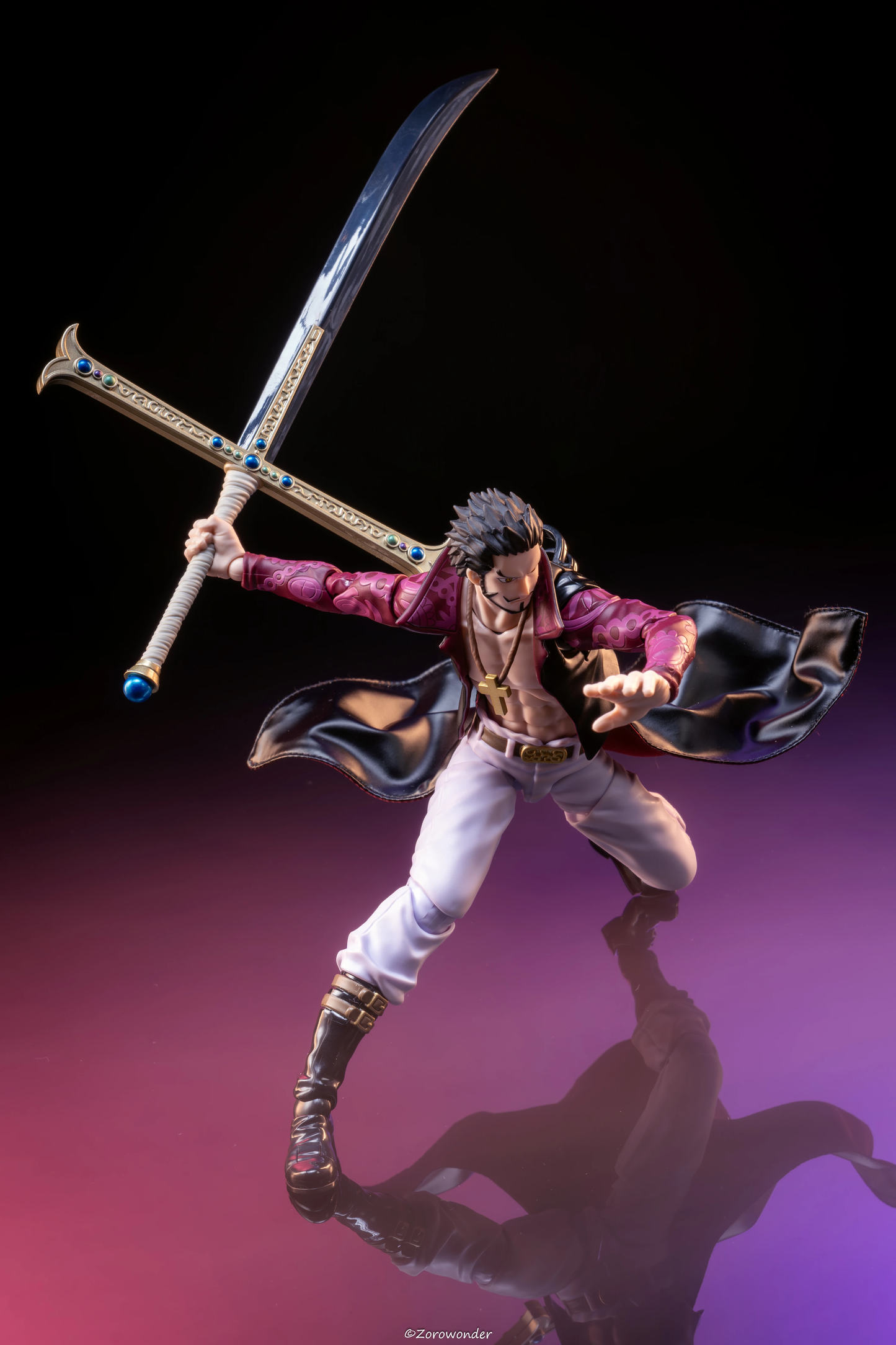 Custom 1/12 Clothing Scarf for S.H.Figuarts Dracule Mihawk