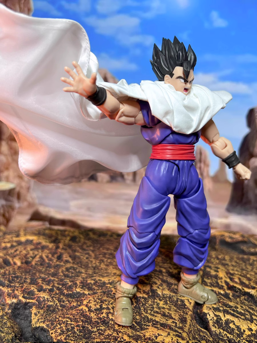 Custom 1/12 Clothing Accessories for SHF Super Hero Gohan and Piccolo Clock