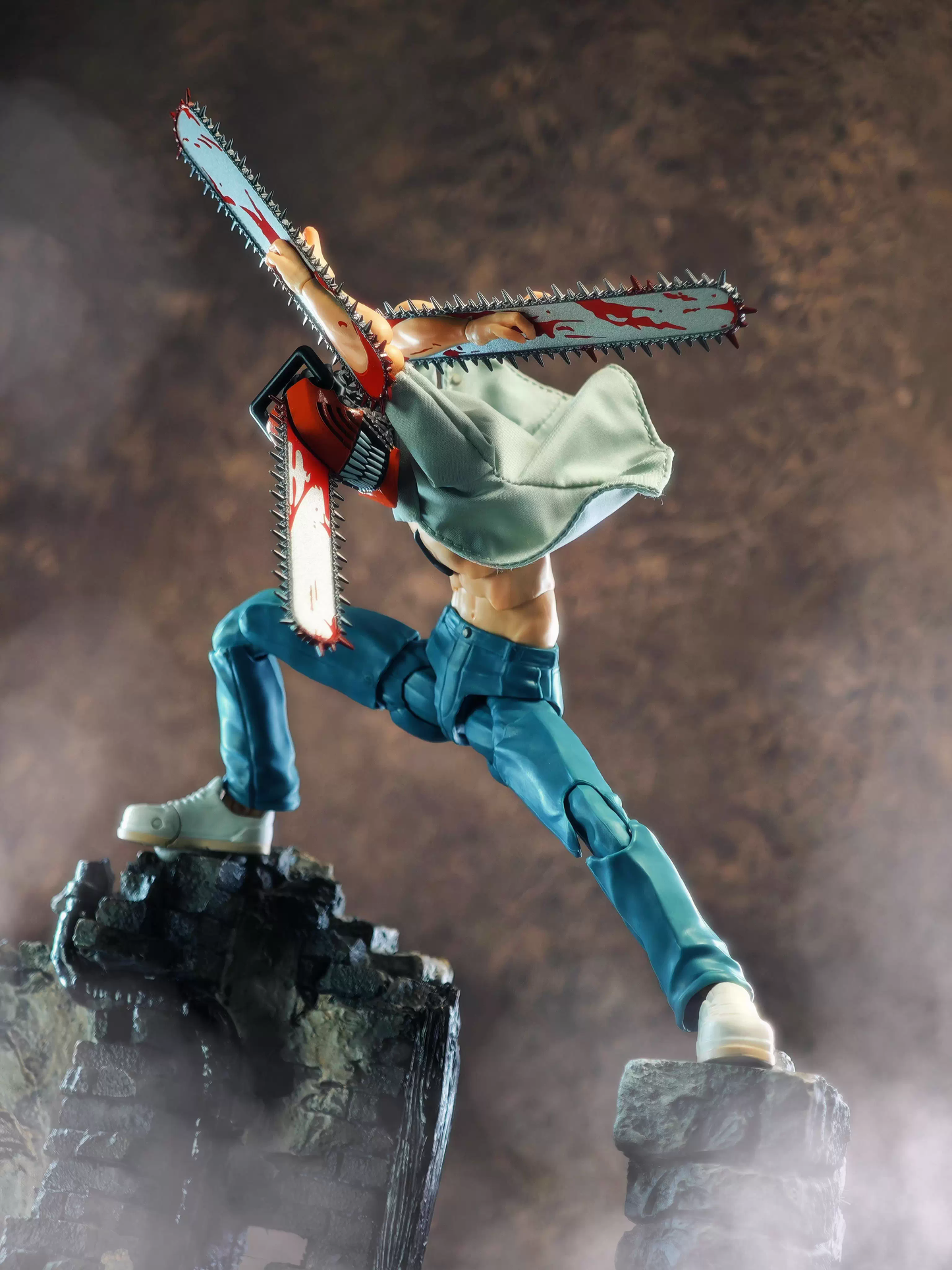 Custom 1/12 Clothing Scarf for S.H.Figuarts Denji (Chainsaw Man)