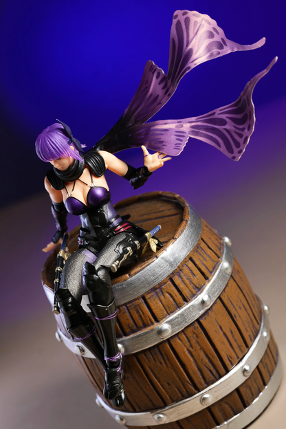 Custom 1/12 Clothing Scarf for Revoltech Ninja Gaiden Ayane