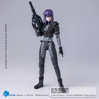 (Pre-Order) HIYA Exquisite Super Series 1/12 Scale 6 Inch GHOST IN THE SHELL Stand Alone Complex Kusanagi Motoko Battle Suit Version Action Figure