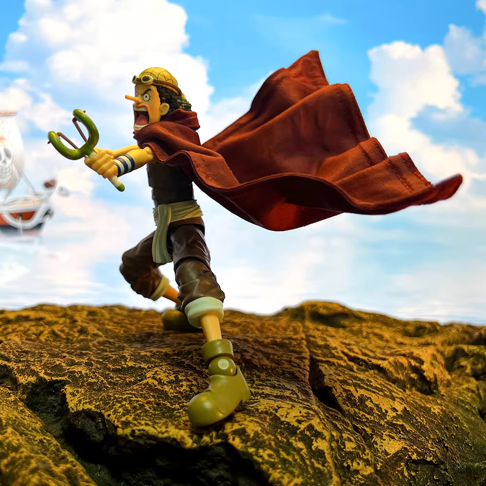 Custom 1/12 Clothing Cloak for S.H.Figuarts Usopp