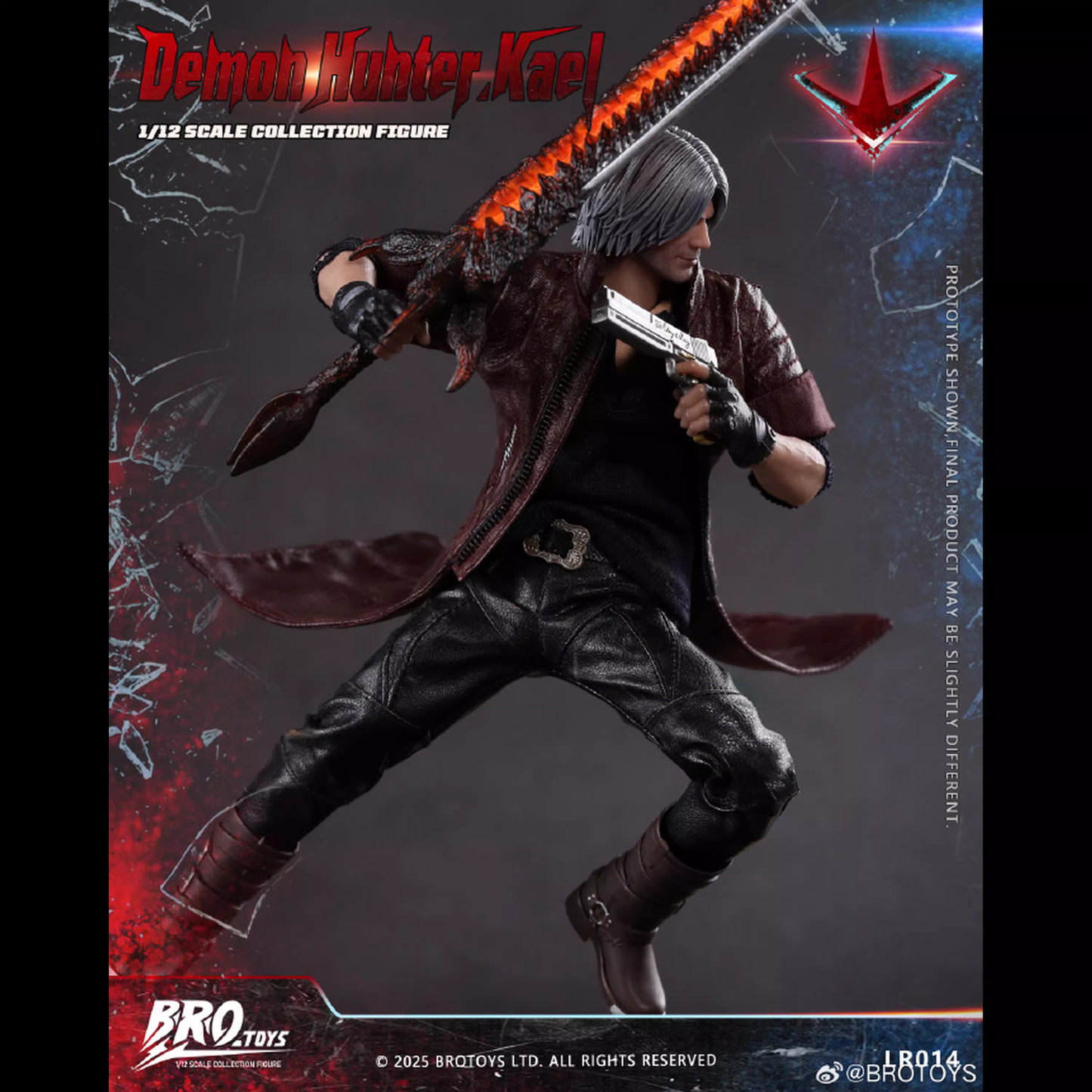 (Pre-Order) BroToys Demon Hunter Kael 1/12 Scale Action Figure