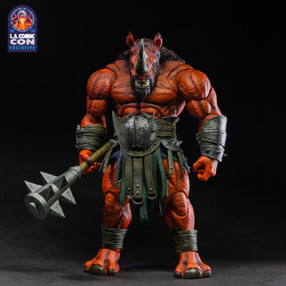 Xesray LACC Exclusive Big Horn Red Rhino 9 inches action figure (In Stock)