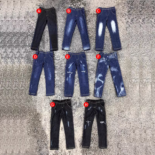 Jeans for 1/12 6 inch figure