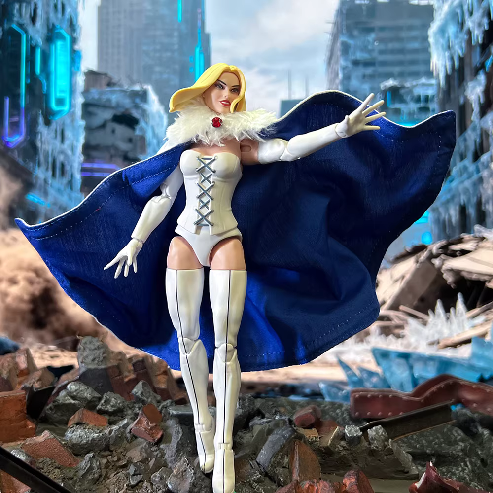 Custom 1/12 Clothing forMarvel Legends Emma Frost (White Queen)
