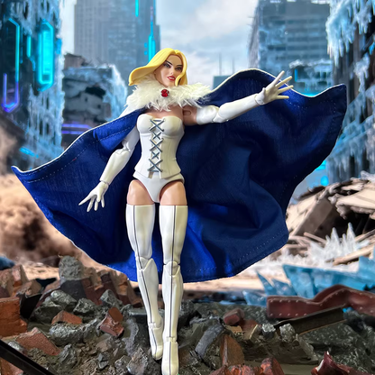 Custom 1/12 Clothing forMarvel Legends Emma Frost (White Queen)