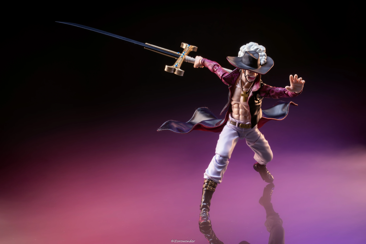 Custom 1/12 Clothing Scarf for S.H.Figuarts Dracule Mihawk