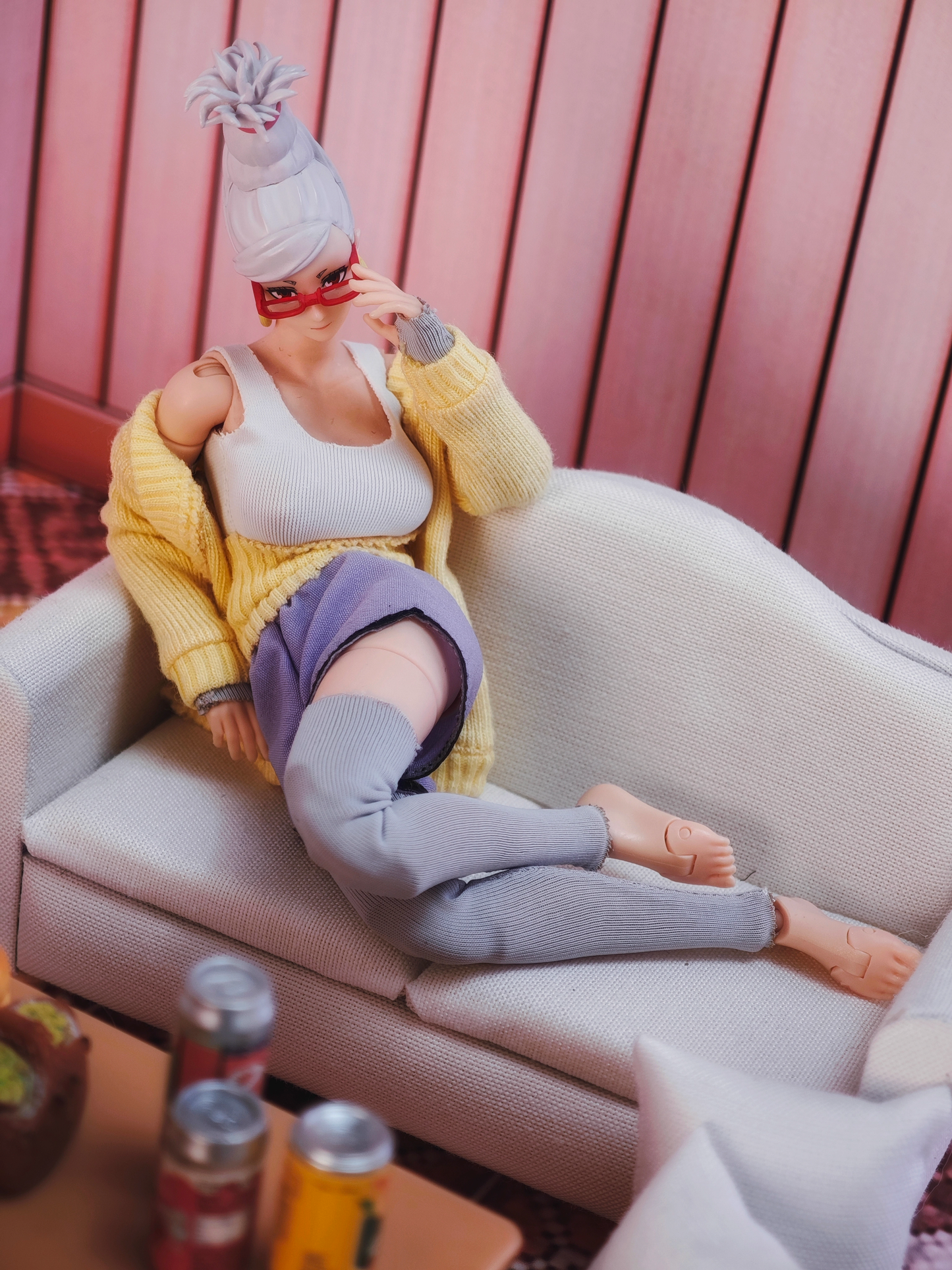 Custom 1/12 Clothing Accessories Clothes for Crazy Figure Dandadan Seiko