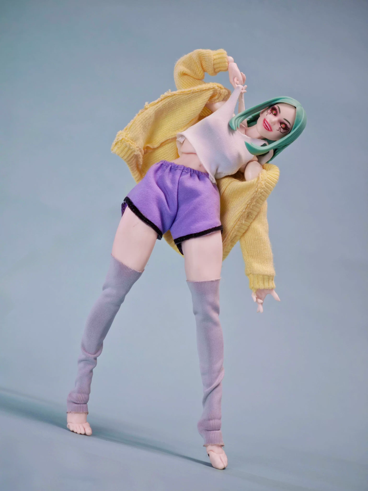 Custom 1/12 Clothing Accessories Clothes for Crazy Figure Dandadan Seiko