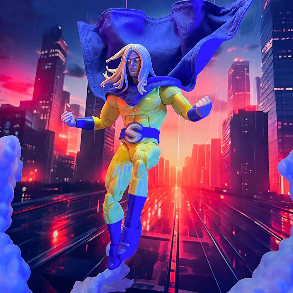 Custom 1/12 Clothing Cloack Cape for Marvel Legends Sentry