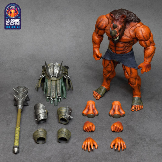Xesray LACC Exclusive Big Horn Red Rhino 9 inches action figure (In Stock)