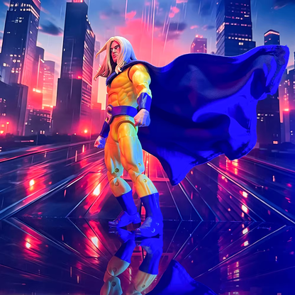 Custom 1/12 Clothing Cloack Cape for Marvel Legends Sentry