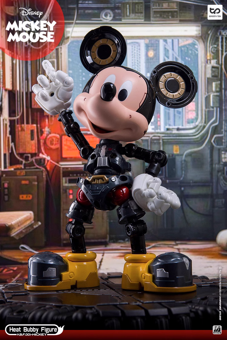 (Pre-Order) Heatboys HBF001 Mecha Mickey Mouse Classic Ver. Alloy Metal Action Figure