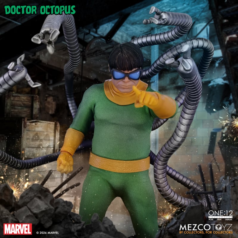 (Pre-Order) Mezco Toyz One:12 Collective Marvel Doctor Octopus (Reissue)