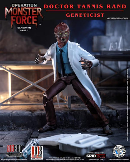 Operation: Monster Force Season 03 (Part 1) Doctor Rand 1/12 Scale Action Figure