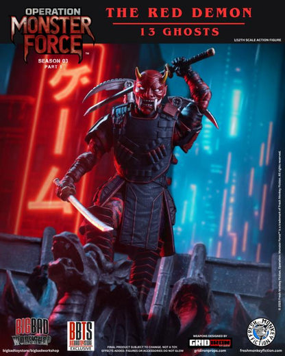 Operation: Monster Force Season 03 (Part 1) The Red Demon (13 Ghosts) 1/12 Scale Action Figure