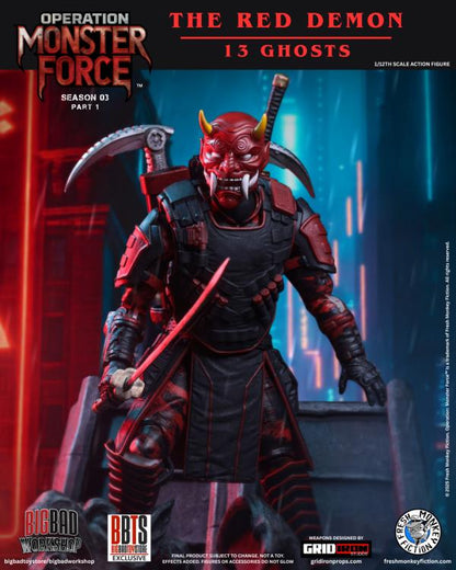 Operation: Monster Force Season 03 (Part 1) The Red Demon (13 Ghosts) 1/12 Scale Action Figure
