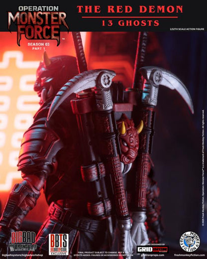 Operation: Monster Force Season 03 (Part 1) The Red Demon (13 Ghosts) 1/12 Scale Action Figure