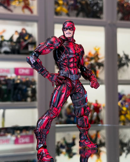 Custom 1/12 Action Figure Snake Studios Daredevil with Painting and Accorries