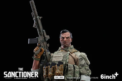 (Pre-Order) 6 Inch+ 1/12 The Sanctioner Action Figure (SS001) + KIT Pack (OL-010)