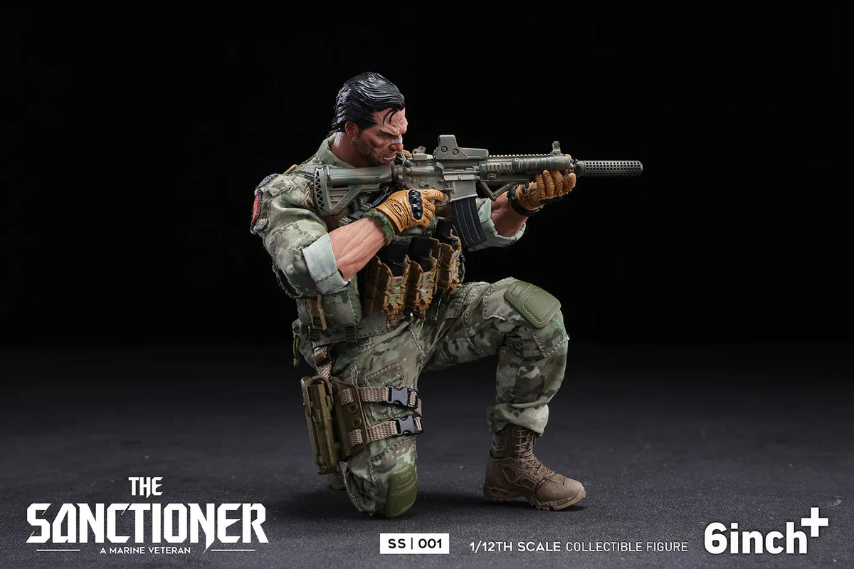 (Pre-Order) 6 Inch+ 1/12 The Sanctioner Action Figure (SS001) + KIT Pack (OL-010)