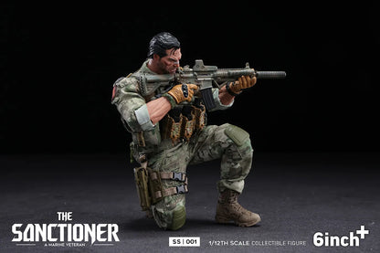 (Pre-Order) 6 Inch+ 1/12 The Sanctioner Action Figure (SS001) + KIT Pack (OL-010)