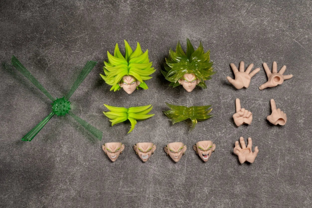 MP MODEL Feral Force Broly Accessory Pack 03a Green