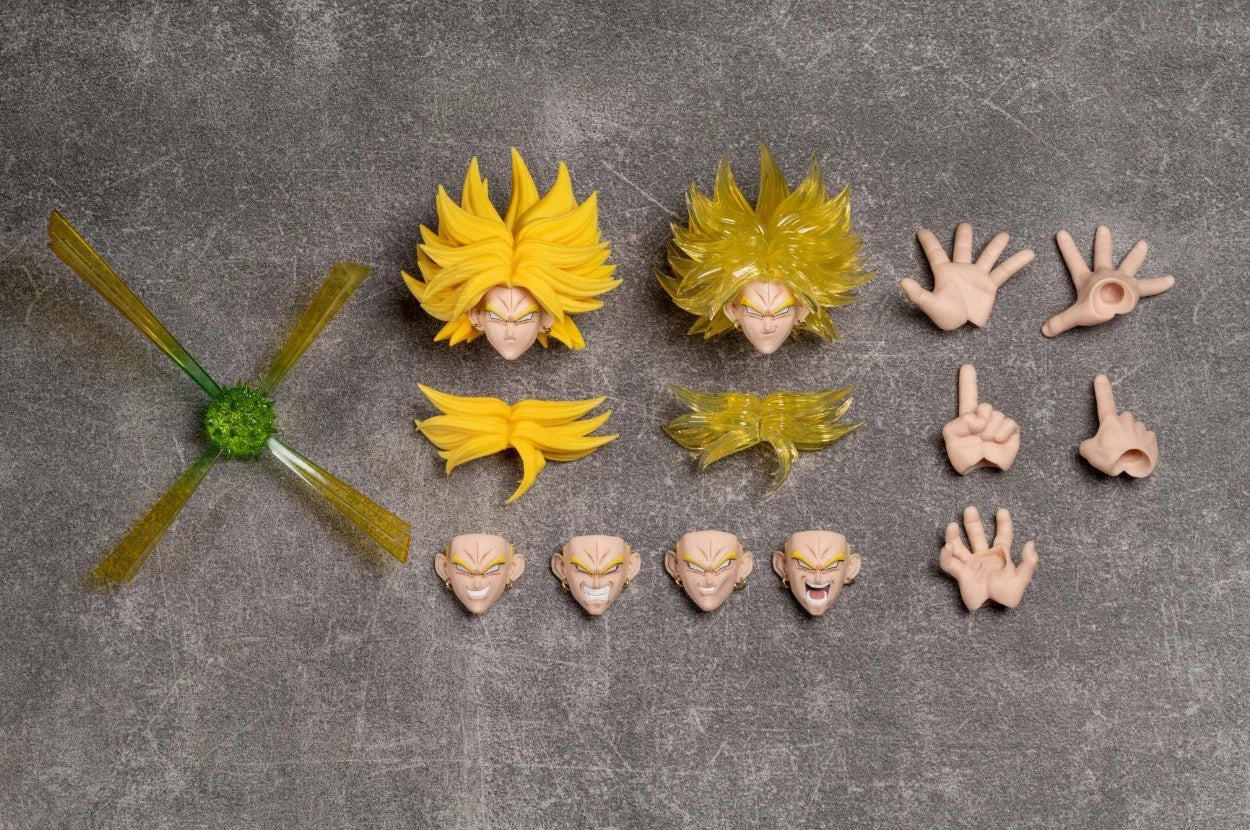 MP MODEL Feral Force Broly Accessory Pack 03b Yellow