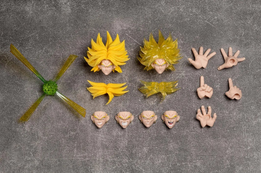 MP MODEL Feral Force Broly Accessory Pack 03b Yellow