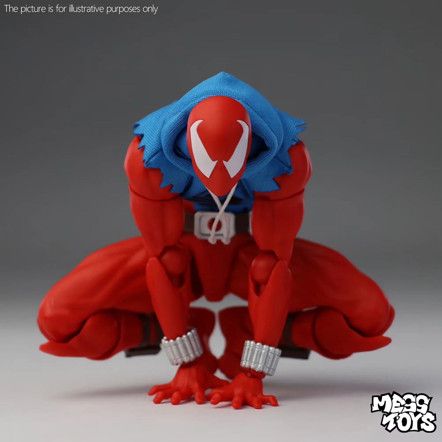 Mess Toys Ct Toys 1/12 Scarlet Spider