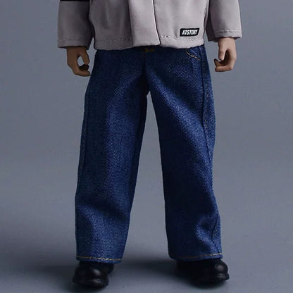 Custom 1/12 Clothing Accessories Jeans for 1/12 scale action figures
