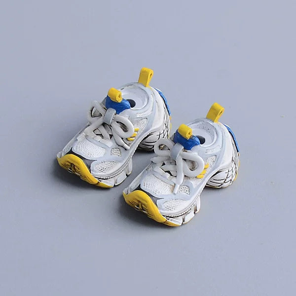 Custom 1/12 Clothing Accessories Running Shoes for 1/12 Scale Action Figure
