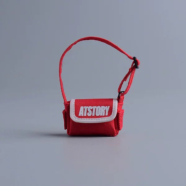 Custom 1/12 Clothing Accessories Bag for 1/12 Scale Action Figure