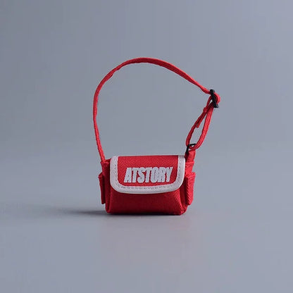 Custom 1/12 Clothing Accessories Bag for 1/12 Scale Action Figure