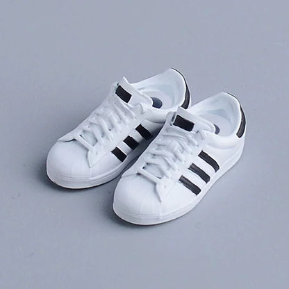 Custom 1/12 Clothing Accessories Skate Shoes for 1/12 Scale Action Figure