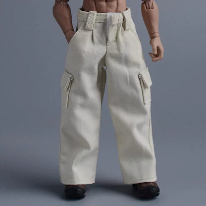 Custom 1/12 Clothing Accessories Pants for 1/12 scale action figures