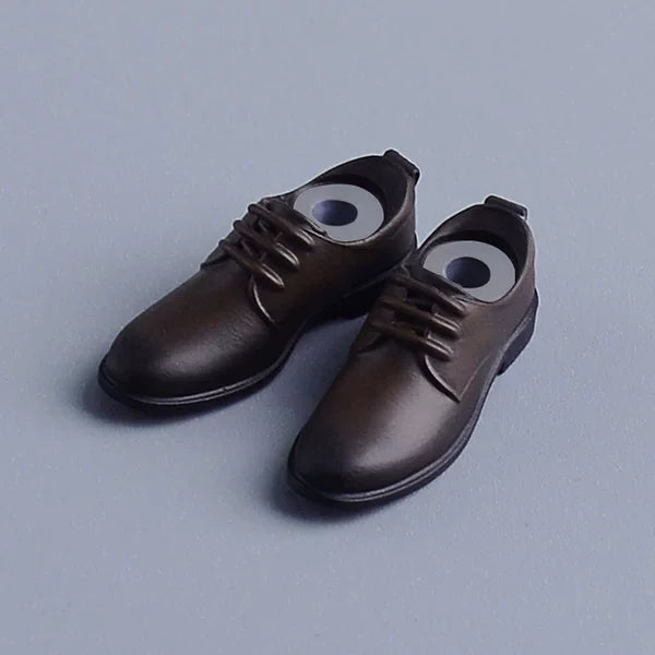 Custom 1/12 Clothing Accessories Leather Shoes for 1/12 Scale Action Figure