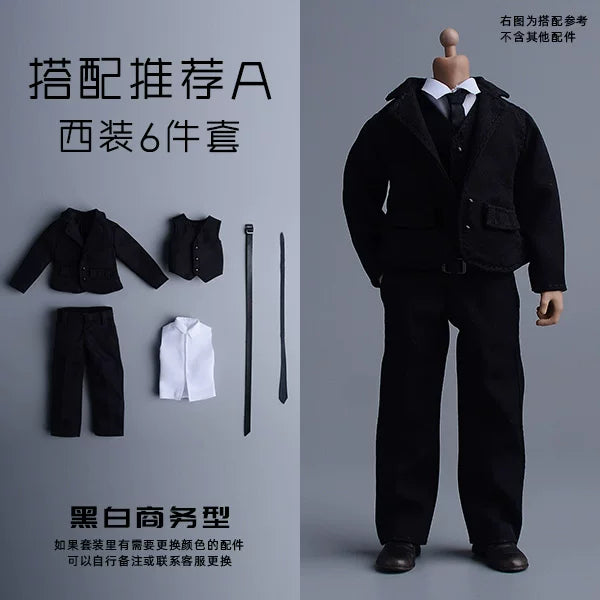 Custom 1/12 Clothing Accessories Suits for 1/12 scale action figures