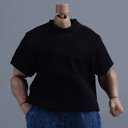 Custom 1/12 Clothing Accessories Top for 1/12 Scale Strong Body