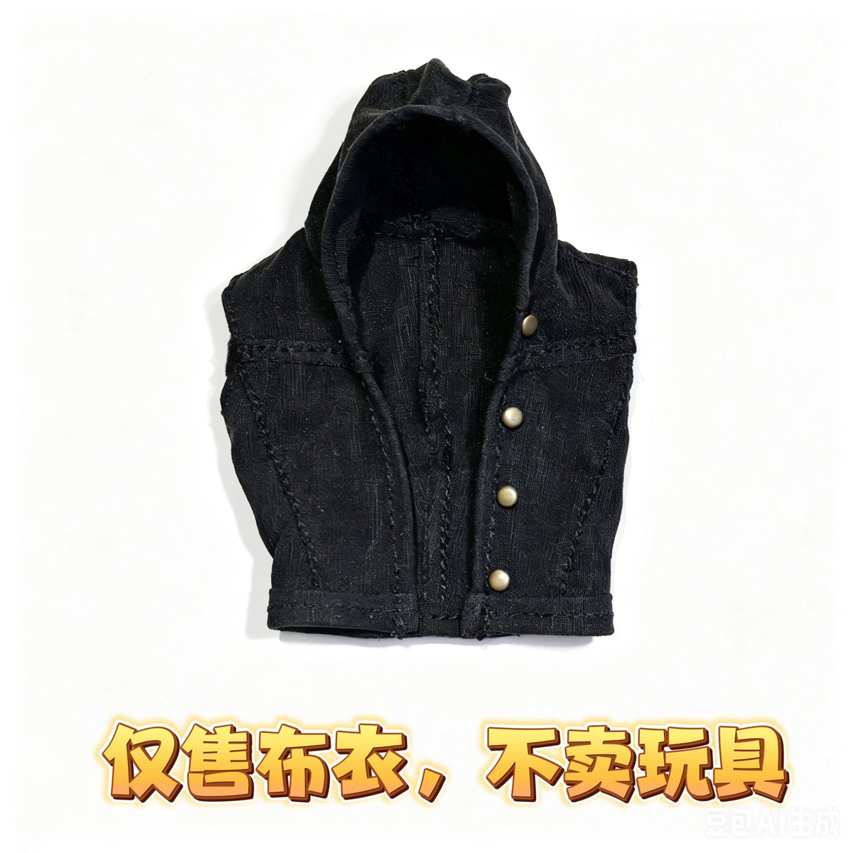 Custom 1/12 Clothing Jacket and Vest for Marvel Legends / Mezco Action Figures