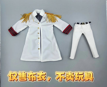Custom 1/12 Clothing for One Piece Marine Vice Admiral Monkey D. Garp (Romankey Big Guy Body)