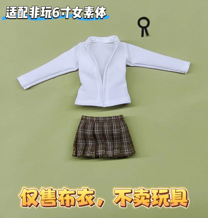 Custom 1/12 Clothing for Prison School Meiko Shiraki (Notaman Body)