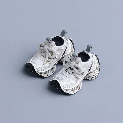 Custom 1/12 Clothing Accessories Running Shoes for 1/12 Scale Action Figure